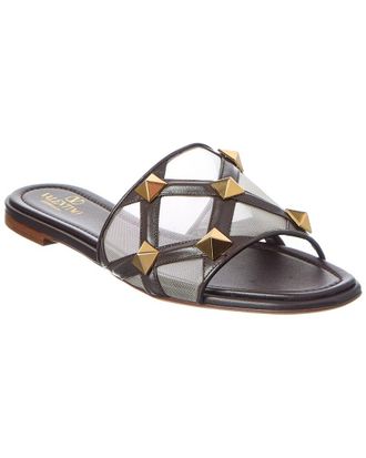 Valentino Roman Stud Leather Sandal