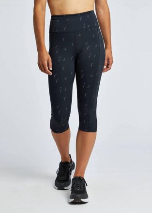 Oiselle Womens Firecracker Knickers Legging In Black