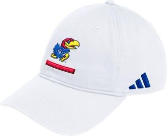 adidas Mens adidas White Kansas Jayhawks Locker Room Adjustable Slouch Hat at Nordstrom