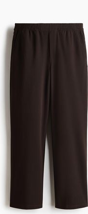 H&M Weite Schlupfhose mit Four-way-Stretch - Brown