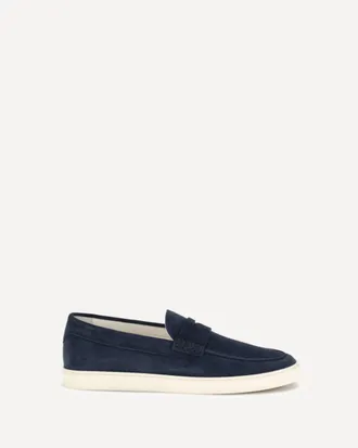Brunello Cucinelli Suede Loafers Male 45