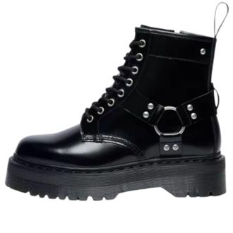 Dr. Martens 1460 Quad Harness Platform Boots Black 42718001