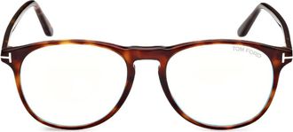 Tom Ford Eyewear Occhiali tondi - Marrone