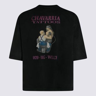 Willy Chavarria Mens T-Shirts And Polos Black