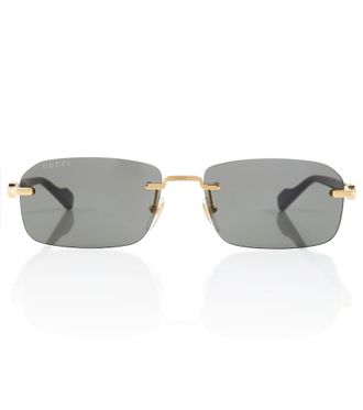 Gucci Occhiali da sole rettangolari