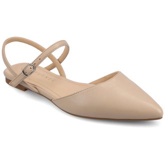 Journee Collection Women & apos;s SuperNatural Shades Martine Medium and Wide Width Flats