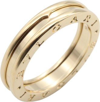 Bulgari Gold Yellow Gold (18K) Band Ring (Pre-Owned)