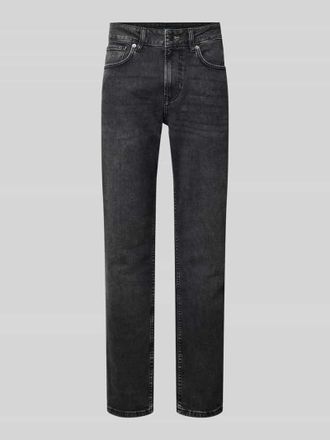 Pepe Jeans London Regular Fit Straight Jeans aus Baumwoll-Lyocell-Mix Modell CASH in Anthrazit, Gr&ouml;&szlig;e 30/30