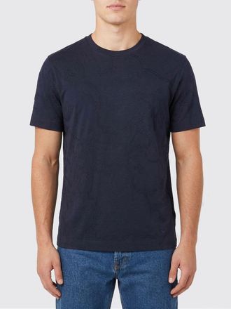 Emporio Armani T-shirt girocollo Emporio Armani in misto cotone e seta