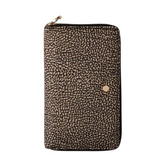 Borbonese Wallets & Cardholders, female, Black, Size: ONE SIZE Wallets & Cardholders