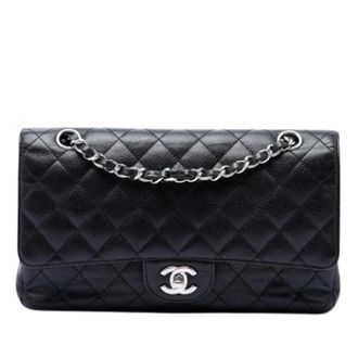 Chanel Pre-owned Classic Double Flap Schoudertas - Dames - Pre-owned - Zwart - Maat: ONE Size Leer