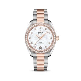 Omega seamaster aqua terra 150m co-axial master chronometer 34 mm - Dames - Horloges - Veelkleurig - ONE Size - Accessoires