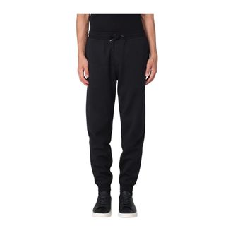 Brunello Cucinelli Sweatpants, male, Black, M, Solid Drawstring Joggers for Casual Wear