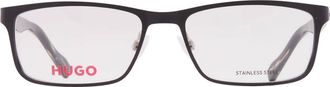 HUGO BOSS Demo Rectangular Mens Eyeglasses HG 0151 0003 55
