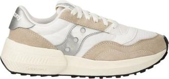 Saucony Fitness, Dames, Beige, 37 EU, Leer, Jazz NXT Sneaker