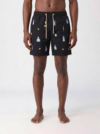 MC2 Saint Barth Boxer da mare in poliestere con vita elasticizzata e coulisse