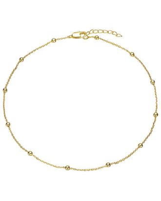 Rachel Glauber 14K Plated Beaded Necklace