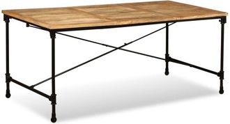 vidaXL Mesa De Comedor De Madera Maciza De Mango 180 Cm Vidaxl