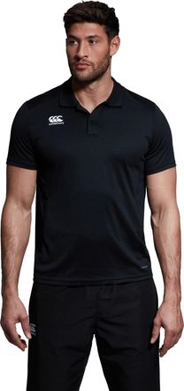 Canterbury Of New Zealand Heren Club Dry Poloshirt (Zwart)
