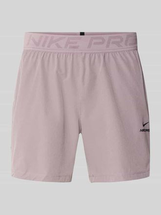 Nike Shorts mit Logo und elastischem Bund in Lila, Gr&ouml;&szlig;e XXL