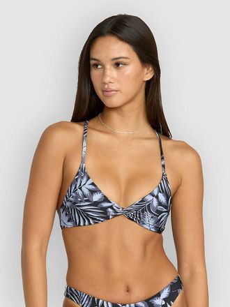 Volcom Paradise Dreamer Twist X Back Bikini Top schwarz