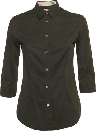 Burberry Camicia con bottoni - Nero
