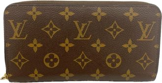 Louis Vuitton Brown Long Wallet (Bi-Fold) (Pre-Owned)