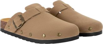 Mia Shoes Womens Hazel Closed-Toe Clogs In Brown