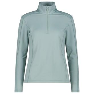 F.lli Campagnolo Sweat Softech Fleecepullover f&uuml;r Damen | t&uuml;rkis/grau