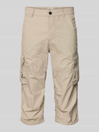 Camel Active Capri-Bermudas mit Cargotaschen in Beige, Gr&ouml;&szlig;e 44