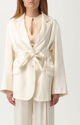 Semicouture Jacket SEMICOUTURE Woman color Natural