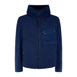 Ten c Jassen, Heren, Blauw, S, Katoen, Lichtgewicht Jas