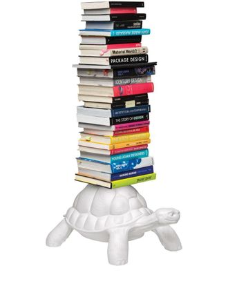 QEEBOO Libreria Turtle Carry - Bianco