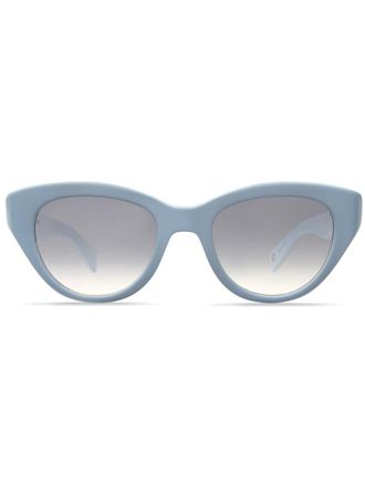Garrett Leight Occhiali da sole Dottie cat-eye - Blu