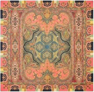 Etro Vierkante Sjaal - Dames - Sjaals - Veelkleurig - ONE Size - Wol - Accessoires