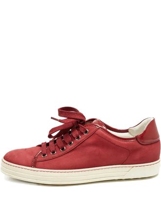Tod's leather sneakers - Red