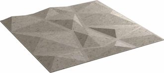 vidaXL Paneles De Pared 24 Uds. 50 X 50 Cm Gris Hormig&oacute;n Espuma Xps Vidaxl