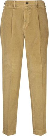 Dell'Oglio Stijlvolle Groene Broek voor Mannen - Heren - Chinos - Groen - S - Broeken