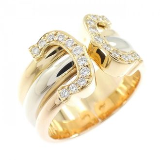 Cartier Pink Gold White Gold Yellow Gold Yellow Gold (18K) Pink Gold (18K) White Gold (18K) Band Ring (Pre-Owned)