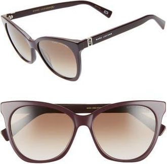 Marc Jacobs 56mm Cat Eye Sunglasses in Plum at Nordstrom Rack