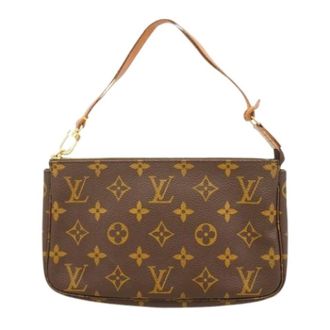 Louis Vuitton Pre-owned Mini Bags, female, Brown, Size: ONE SIZE Pre-owned Pouch