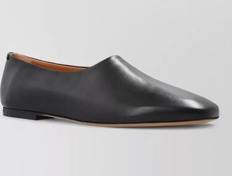 Jil Sander leather ballerina flats