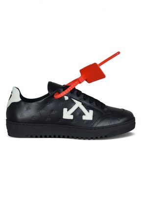 Off-white Uit witte lage gevulkaniseerde sneakers