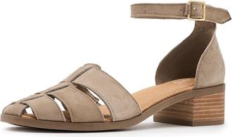 Toms Jaclyn Fisherman Womens Shoes Medium Beige : 8.5 B - Medium, Suede