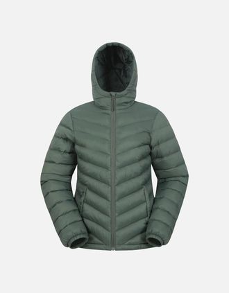 Mountain Warehouse Womens Mountain Warehouse Womens/Ladies Seasons Padded Jacket - Green - Size: 10