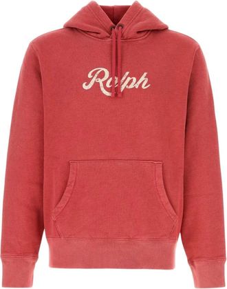 Polo Ralph Lauren Logo Hoodie - Heren - Hoodies - Rood - M - Katoen - Hoodies & sweatvesten