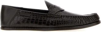 Tom Ford T-Shirts - Heren - Loafers - Bruin - 43 EU - Leer - Schoenen