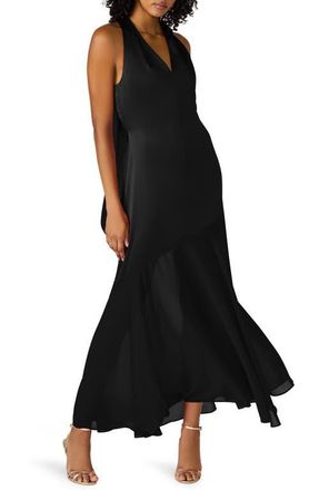 Steve Madden Lua Maxi Dress in Black at Nordstrom, Size 0