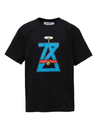 Anrealage graphic-print T-shirt - Black