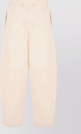 Darkpark wide leg cotton blend wrap shorts